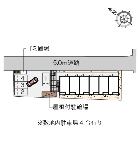 岡山市東区瀬戸町沖 月極駐車場